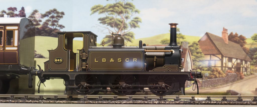 Model of L.B.S.C.R Suburban Line Train, circa 1900