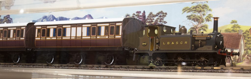 Model of L.B.S.C.R Suburban Line Train, circa 1900